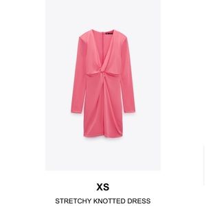 New Zara Dress Neon pink